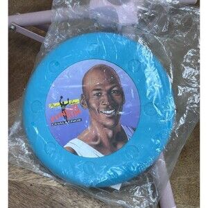 VTG 1991 Michael Jordan Fitness Fun McDonald's Happy Meal Toy Flying Disc Sealed